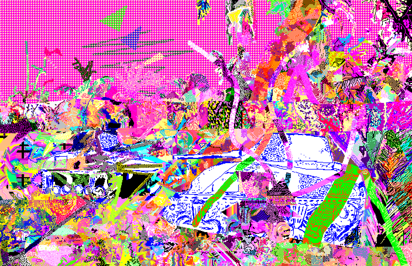 M4 Tank knockdown digital art by moi